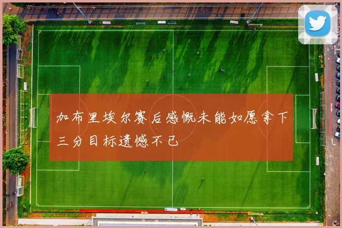 加布里埃尔赛后感慨未能如愿拿下三分目标遗憾不已